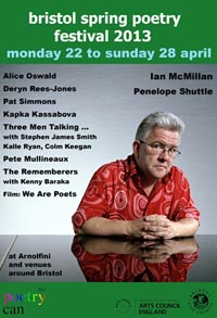 Bristol Spring Poetry Festival 2013